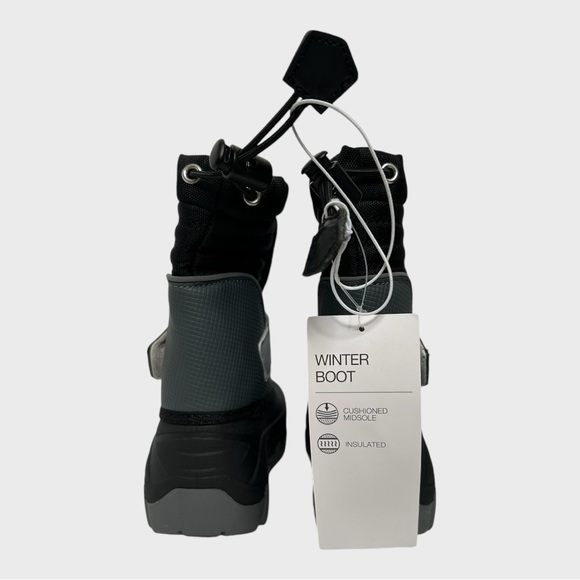 NWT Nordstrom Z By Zella Kids Water Resistant & Insulated Boot Reflective Strap - Picture 3 of 4